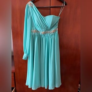 Little House - Turquoise Dress - medium